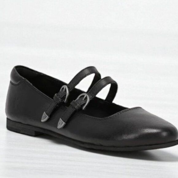 FRYE - Carson Multi Mary Jane Flats -Black - Women Size 8 - New in Box - Picture 7 of 16